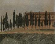 Carl Gustav Carus Kloster Monte Oliveto bei Florenz oil on canvas